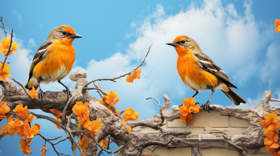 Birds of Texas: Red, Orange, and Yellow Feathered Species